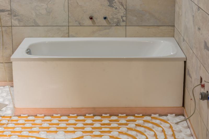 Bathroom with Heated Floors